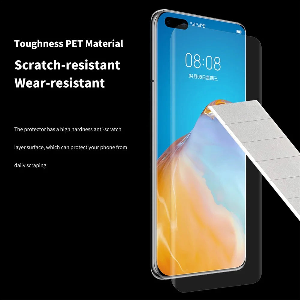 ENKAY 3D Full Curved PET HD Screen Film for Huawei P40 Pro - Without Black Edge - 5