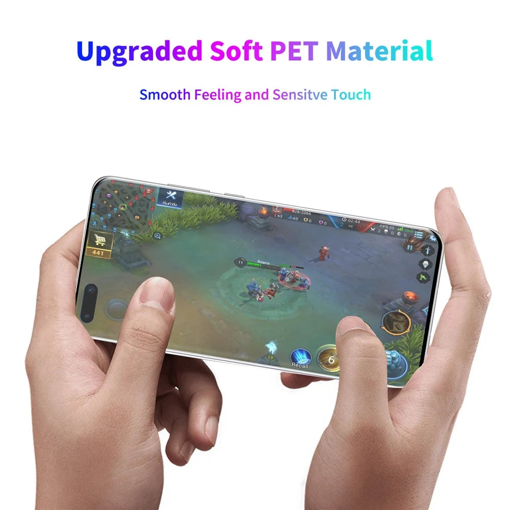 ENKAY 3D Full Curved PET HD Screen Film for Huawei P40 Pro - Without Black Edge - 7