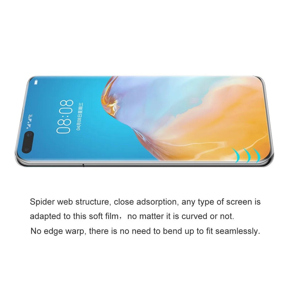 ENKAY HAT PRINCE Hydrogel Film 3D Full Size Screen Cover Soft Film for Huawei P40 Pro - 2