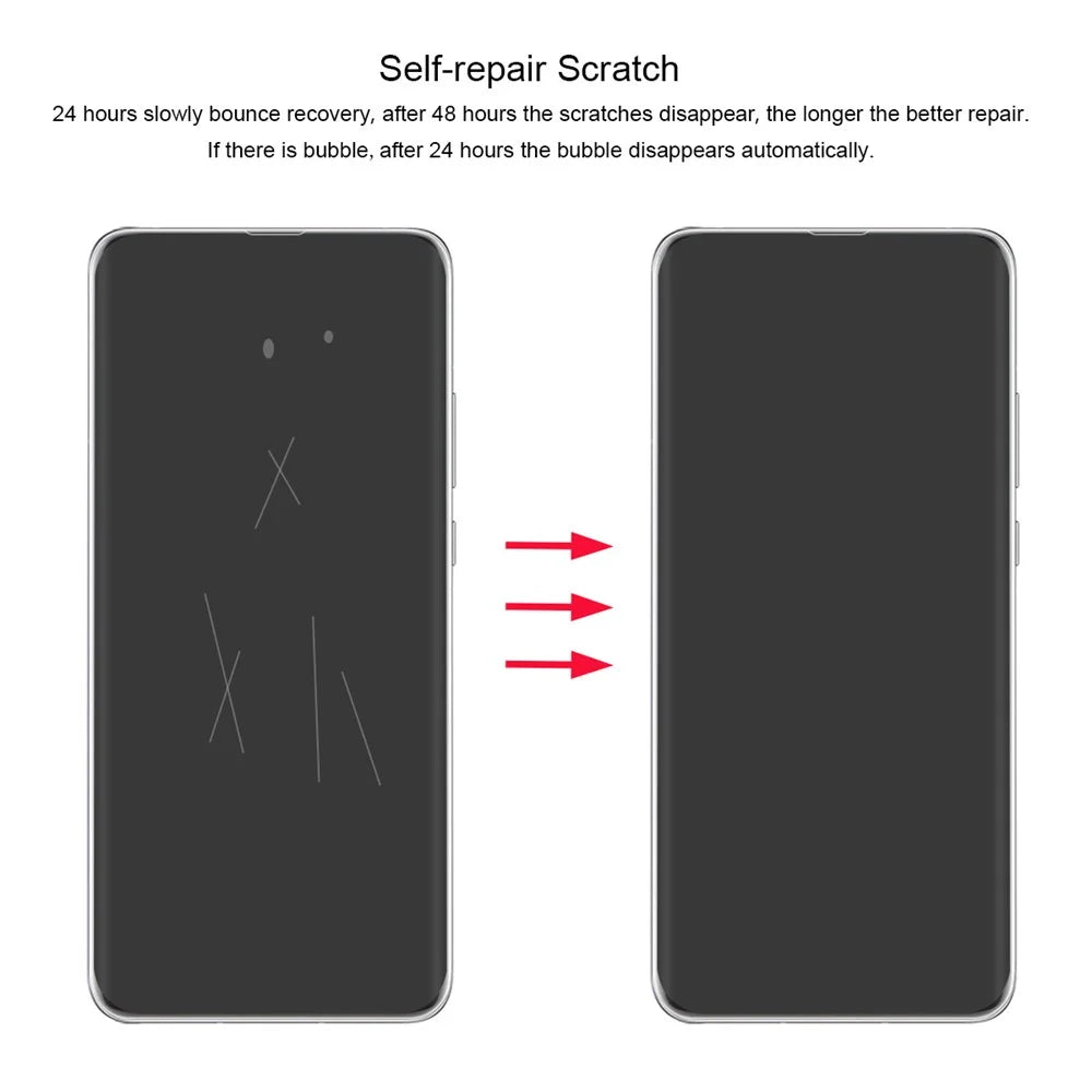 ENKAY HAT PRINCE Hydrogel Film 3D Full Size Screen Cover Soft Film for Huawei P40 Pro - 3