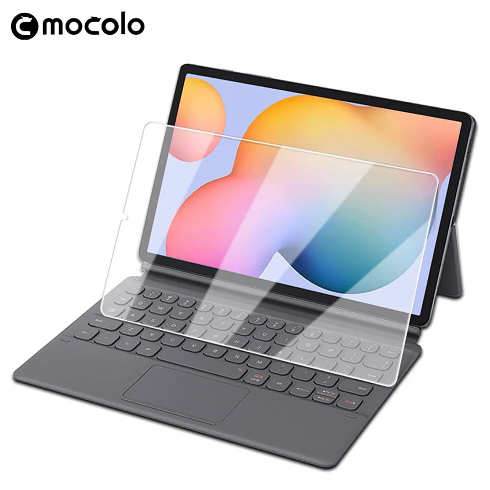 MOCOLO Guard Film for Samsung Galaxy Tab S6 Lite (2020) P610 P615 / (2022) / (2024) , Full Coverage High Clarify Tempered Glass Screen Protector - 2