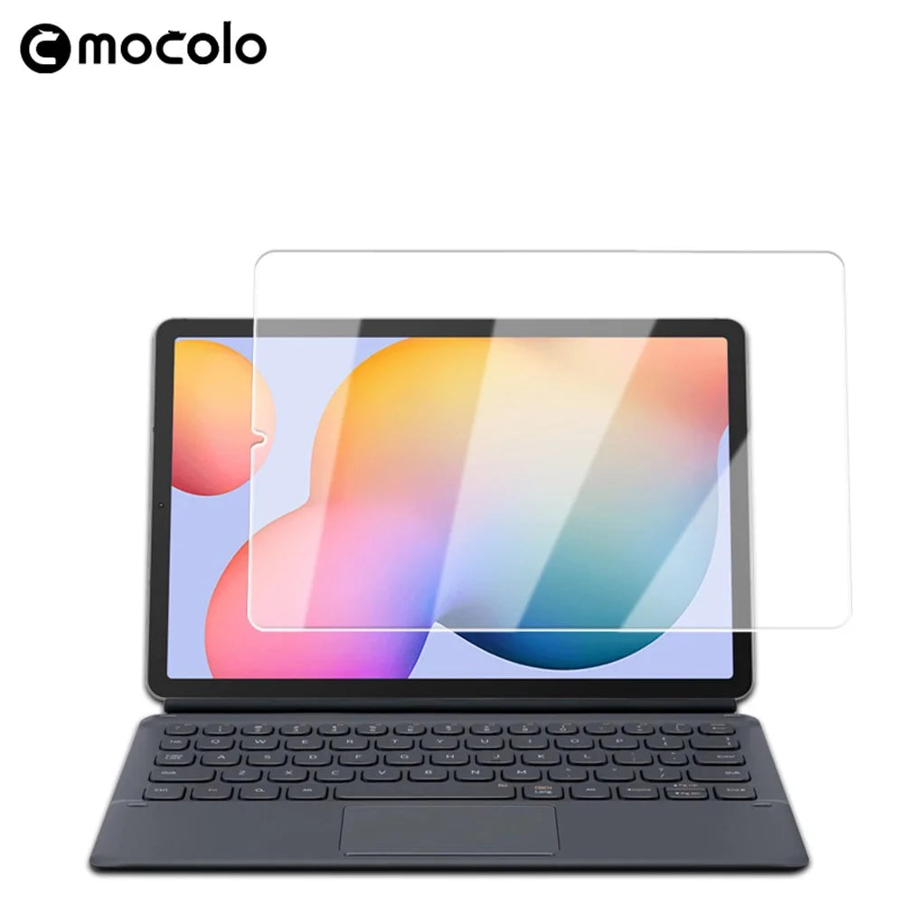 MOCOLO Guard Film for Samsung Galaxy Tab S6 Lite (2020) P610 P615 / (2022) / (2024) , Full Coverage High Clarify Tempered Glass Screen Protector - 3
