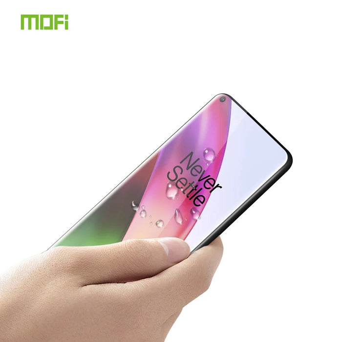 MOFI 3D Curved Tempered Glass Full Screen Protector Film for OnePlus 8 - 4