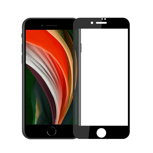 MOFI Full Screen Coverage Anti-explosion Tempered Glass Screen Film for iPhone SE (2nd Generation) - 1