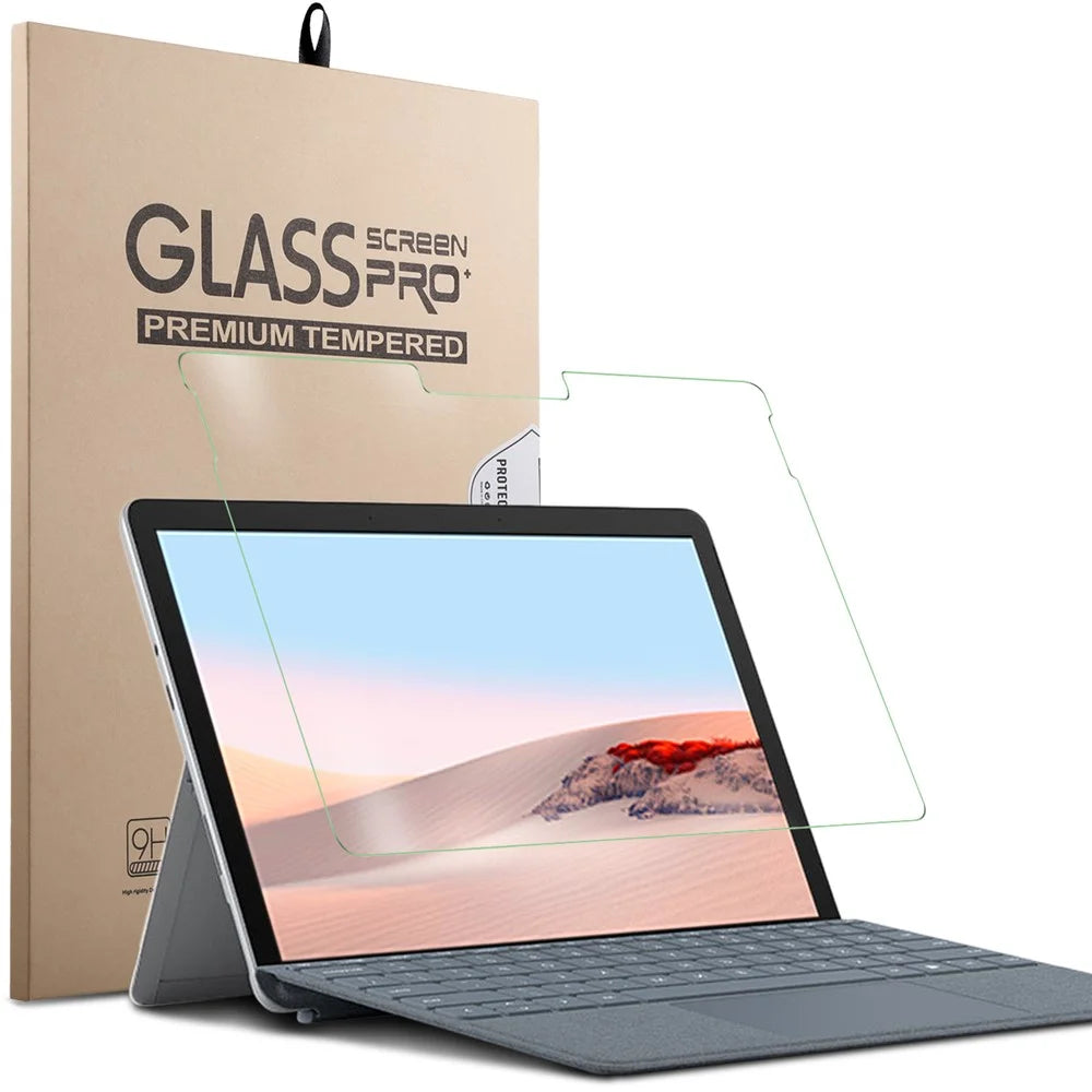 For Microsoft Surface Go 2/3 Tempered Glass Screen Protector Full Cover Anti-Scratch Arc Edge Film - 1