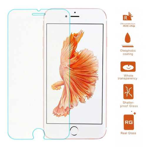 For iPhone 7 Arc Edge Screen Protector Arc Edge Clear 0.3mm Tempered Glass Film - 1