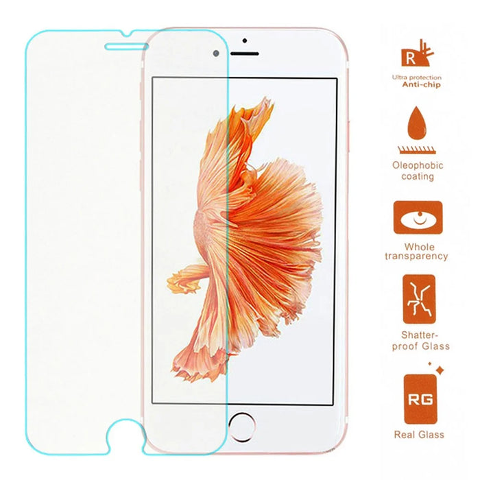 For iPhone 7 Arc Edge Screen Protector Arc Edge Clear 0.3mm Tempered Glass Film - 1