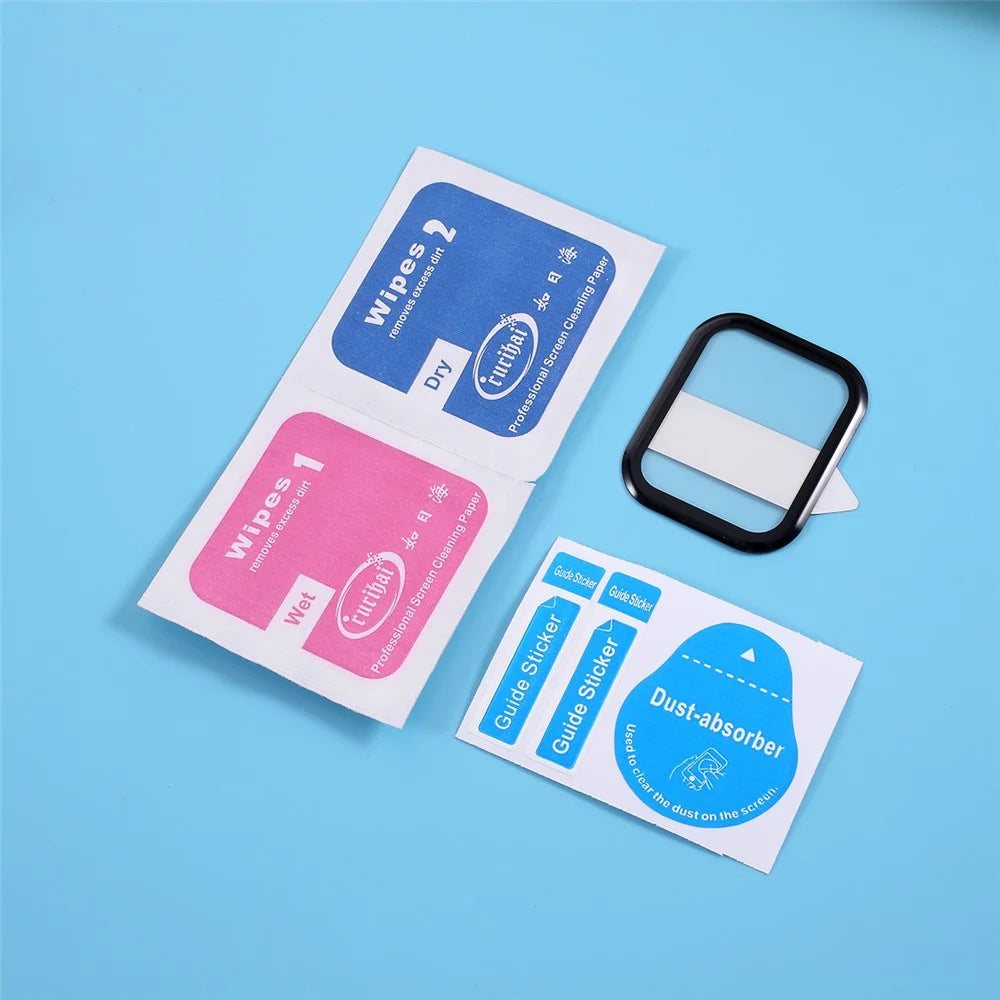 RURIHAI 0.2mm 3D Curved PMMA Glass Screen Protector Film Full Glue for Huami Amazfit GTS - 3