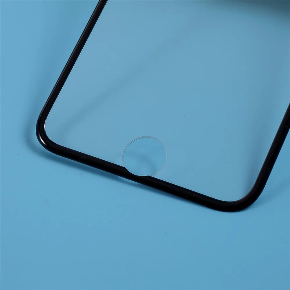 Soft PC Edge Anti-explosion Tempered Glass Screen Protector for Apple iPhone 6/7/8 4.7 inch - Black - 4