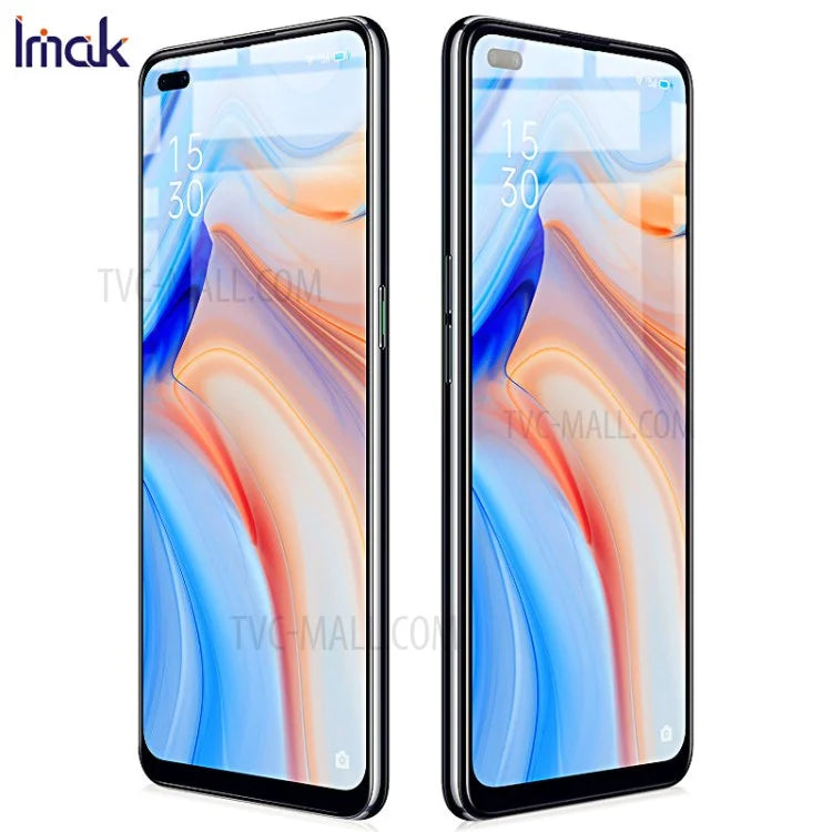 IMAK Full Size Tempered Glass Screen Protective Film for Oppo Reno4 5G - 3