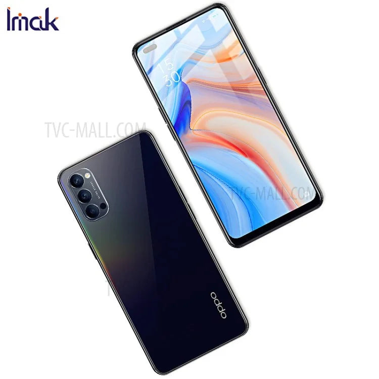 IMAK Full Size Tempered Glass Screen Protective Film for Oppo Reno4 5G - 4