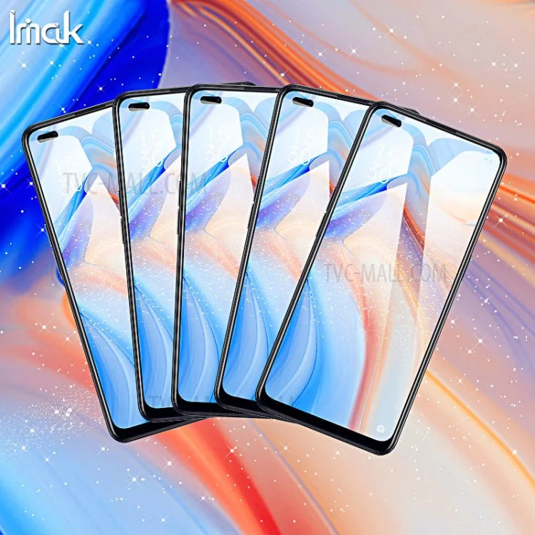 IMAK Full Size Tempered Glass Screen Protective Film for Oppo Reno4 5G - 6