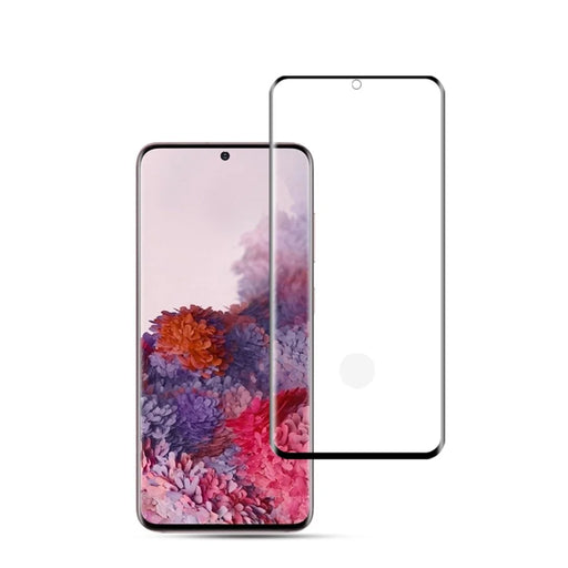 MOCOLO for Samsung Galaxy S20 4G/S20 5G 3D Curved Full Screen Full Glue Tempered Glass Screen Guard Film [Support Ultrasonic Fingerprint Unlock] - 1