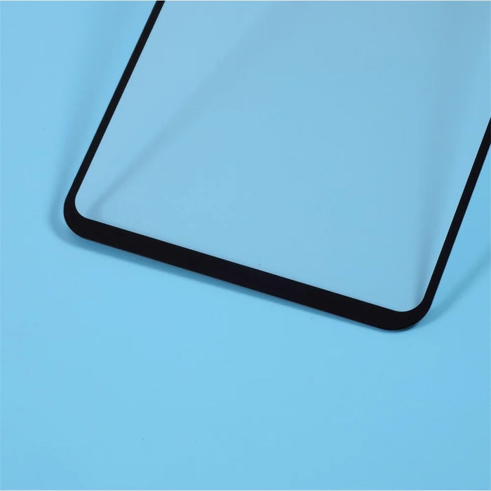 Silk Print Full Size Full Glue Tempered Glass Screen Protector for Samsung Galaxy A21s - 4