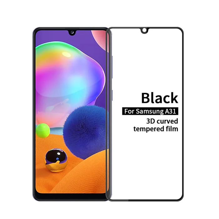 MOFI 3D Curved Anti-explosion Tempered Glass Screen Film Protector for Samsung Galaxy A31 - 1