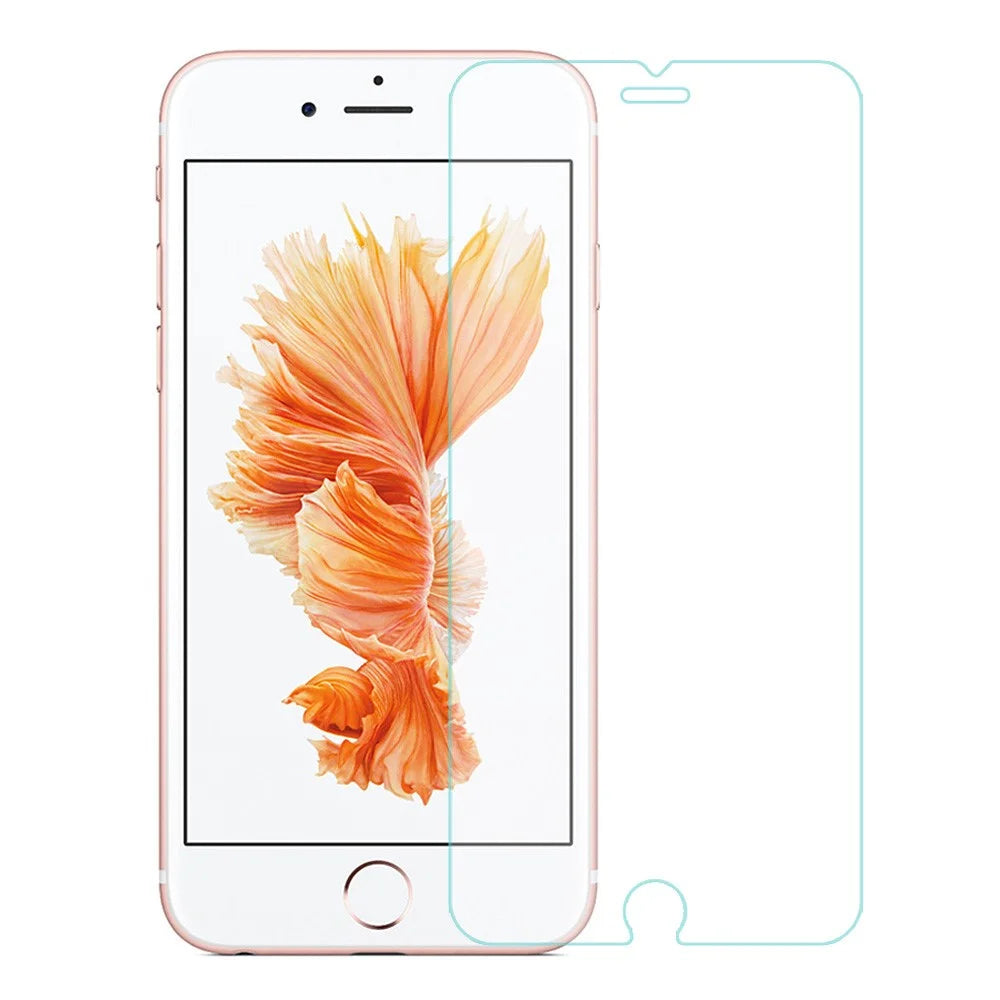 0.25mm Tempered Glass Screen Protector Guard Film for iPhone 8 Plus/7 Plus Arc Edge - 1