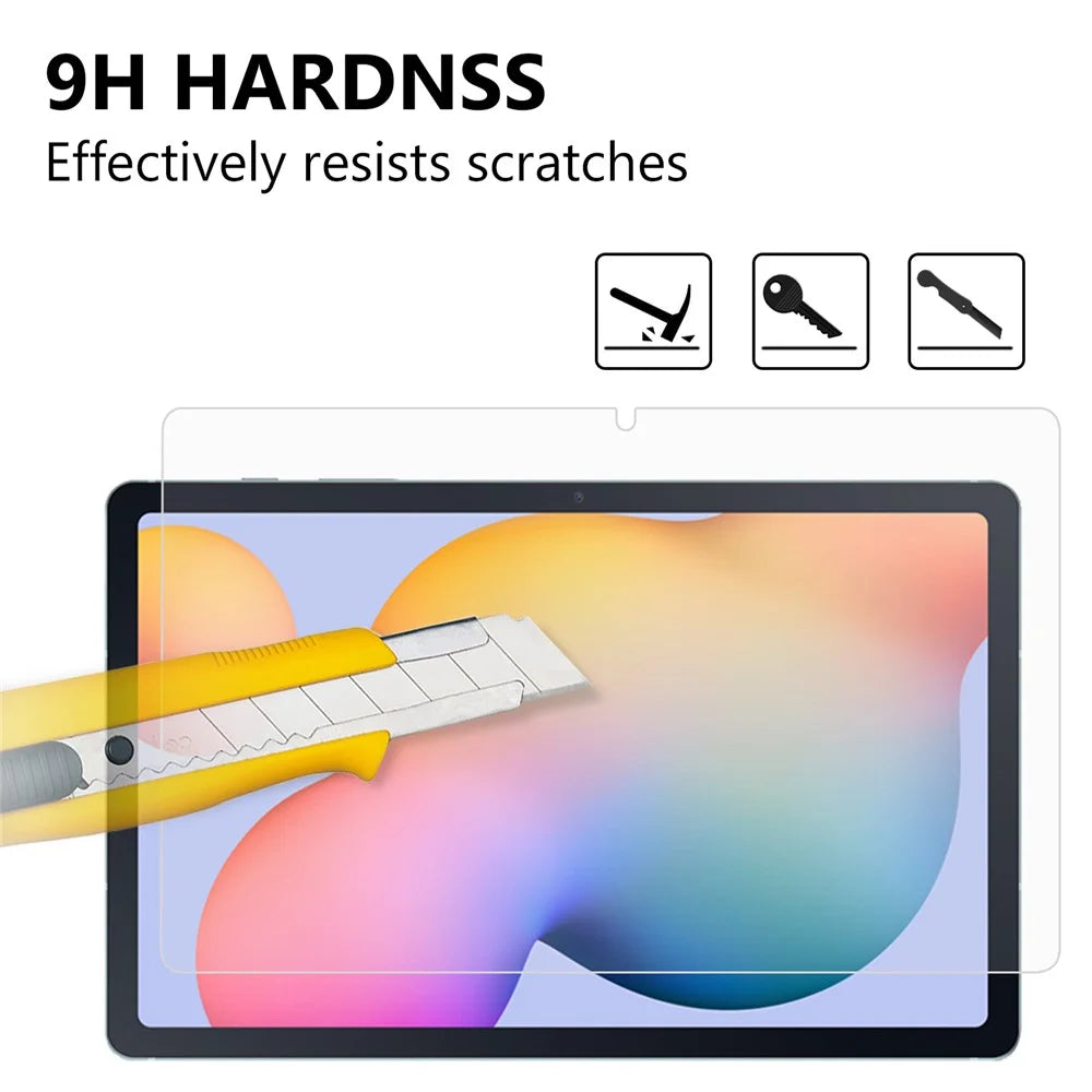 Anti-Scratch Ultra Clear Arc Edge Premium Tempered Glass Full Screen Film for Samsung Galaxy Tab S11 / S10 Lite / S10 FE / S9 FE / S9 / S8 / S7 - 6
