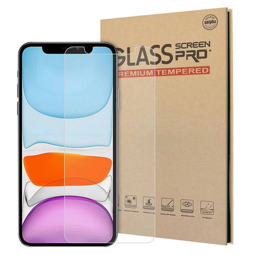 Shockproof 2.5D Arc Edge 9H Hardness AGC Tempered Glass Screen Protector Film for Apple iPhone 12 / 12 Pro 6.1 inch - 1