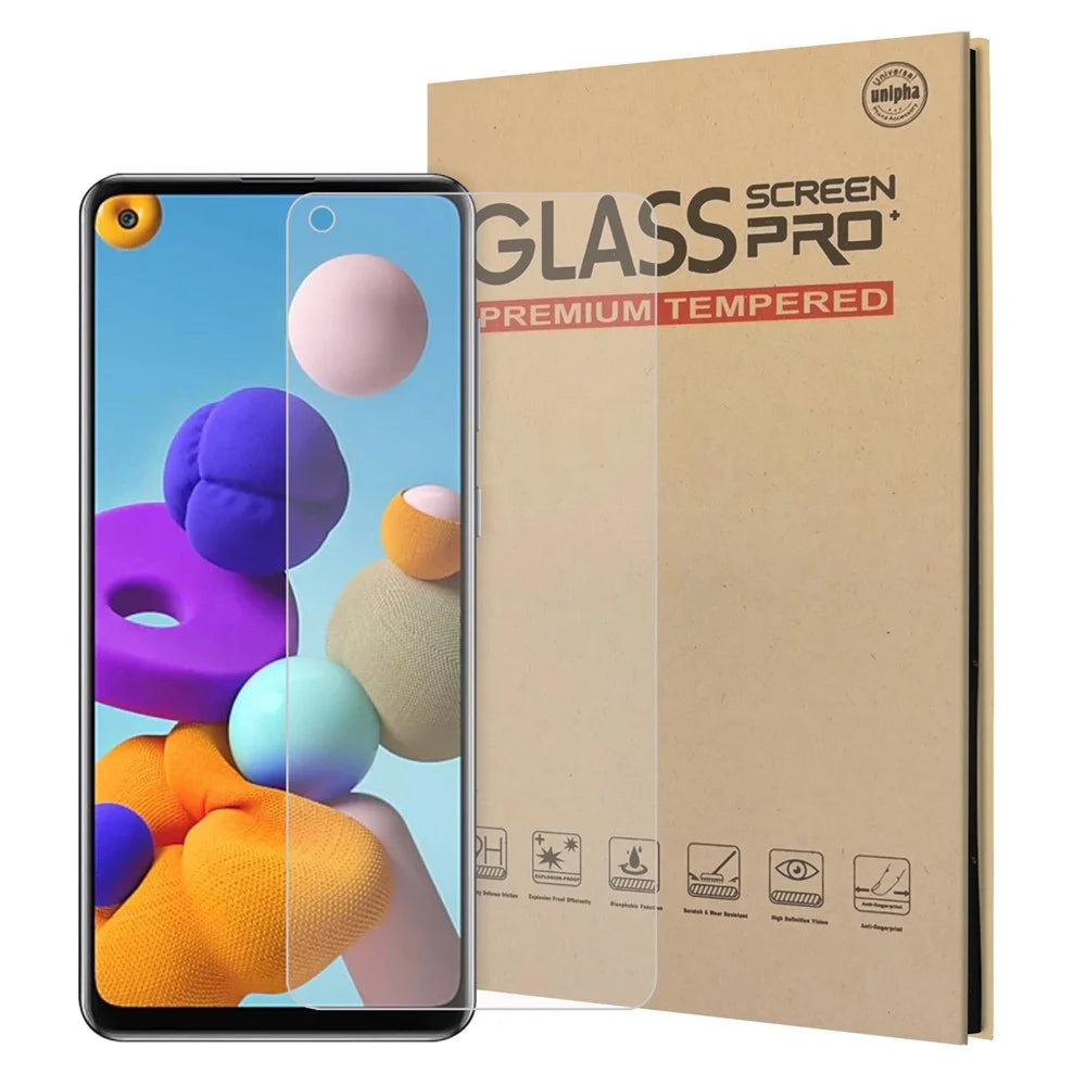 2.5D 9H Arc Edge Tempered Glass Film for Samsung Galaxy A21s - 1