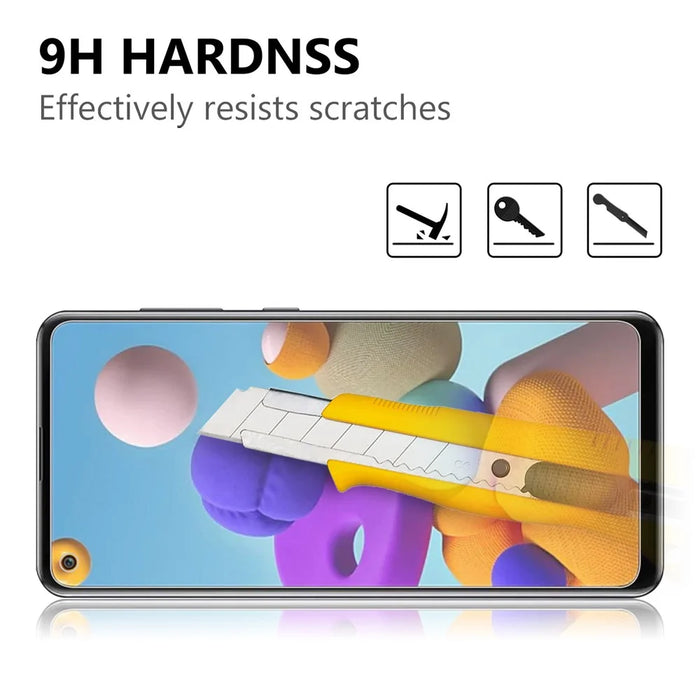 2.5D 9H Arc Edge Tempered Glass Film for Samsung Galaxy A21s - 3