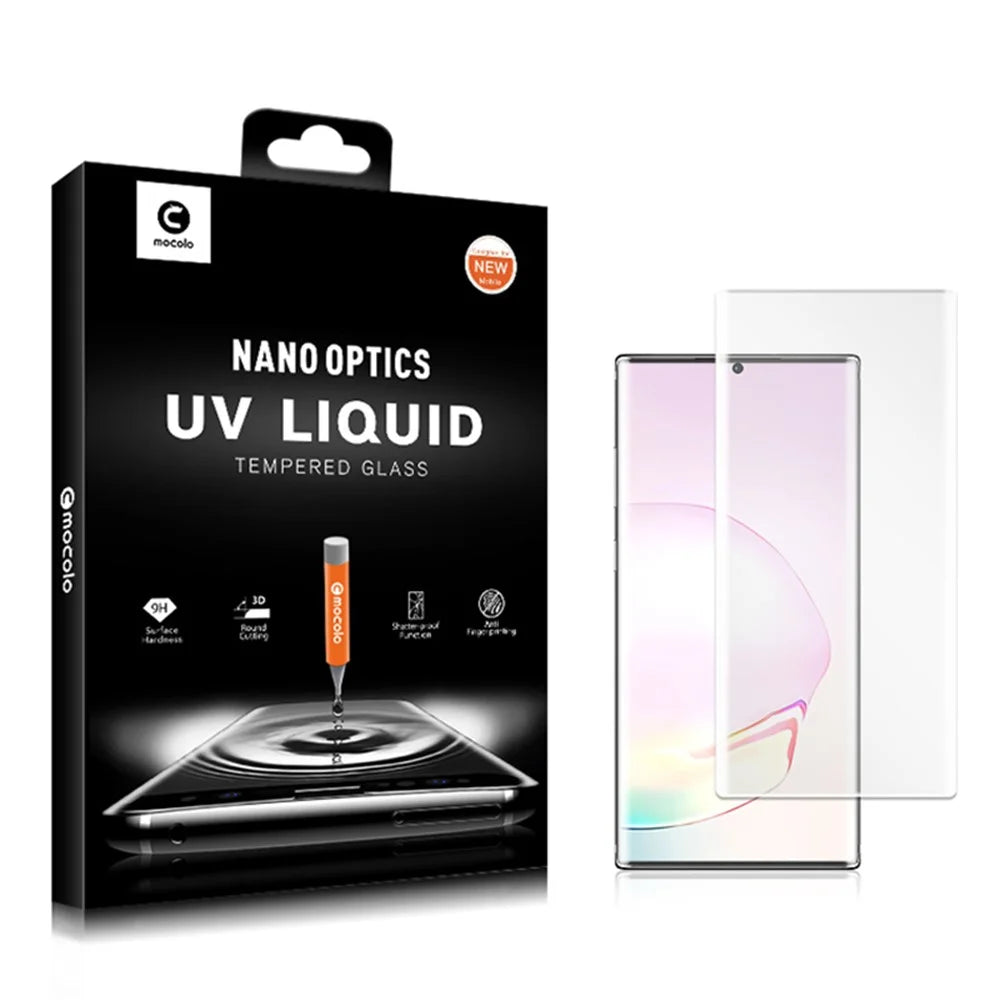 MOCOLO HD Clear 3D Curved [UV Light Irradiation] Film for Samsung Galaxy Note20 Ultra/Note20 Ultra 5G, Full Cover Full Glue Tempered Glass Screen Protector Scratch Resistant Bubble-Free - 7