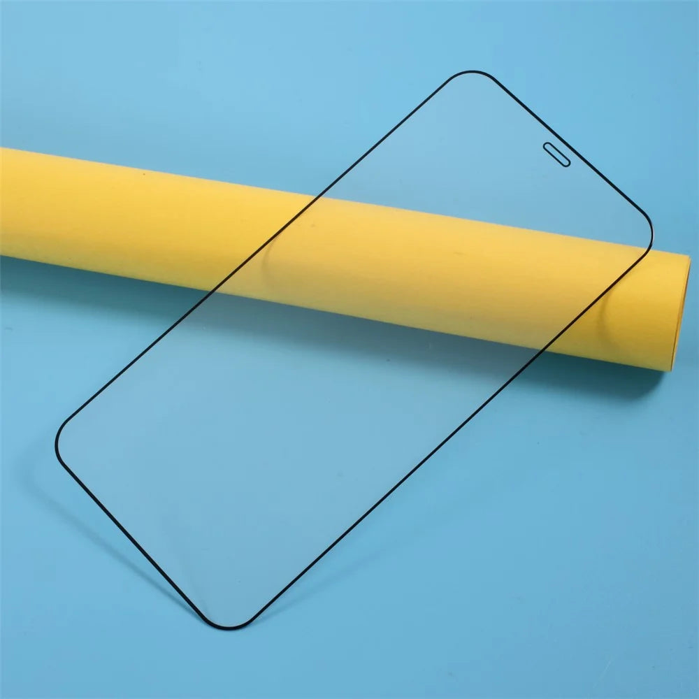Full Size Silk Printing Anti-fingerprint Tempered Glass Screen Film for iPhone 12 mini - 6