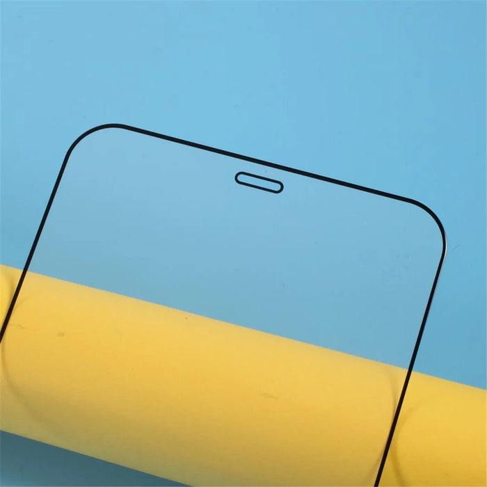 Full Size Silk Printing Anti-fingerprint Tempered Glass Screen Protector for iPhone 12 Pro/12 - 4