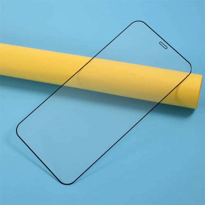 Full Size Silk Printing Anti-fingerprint Tempered Glass Screen Protector for iPhone 12 Pro/12 - 6