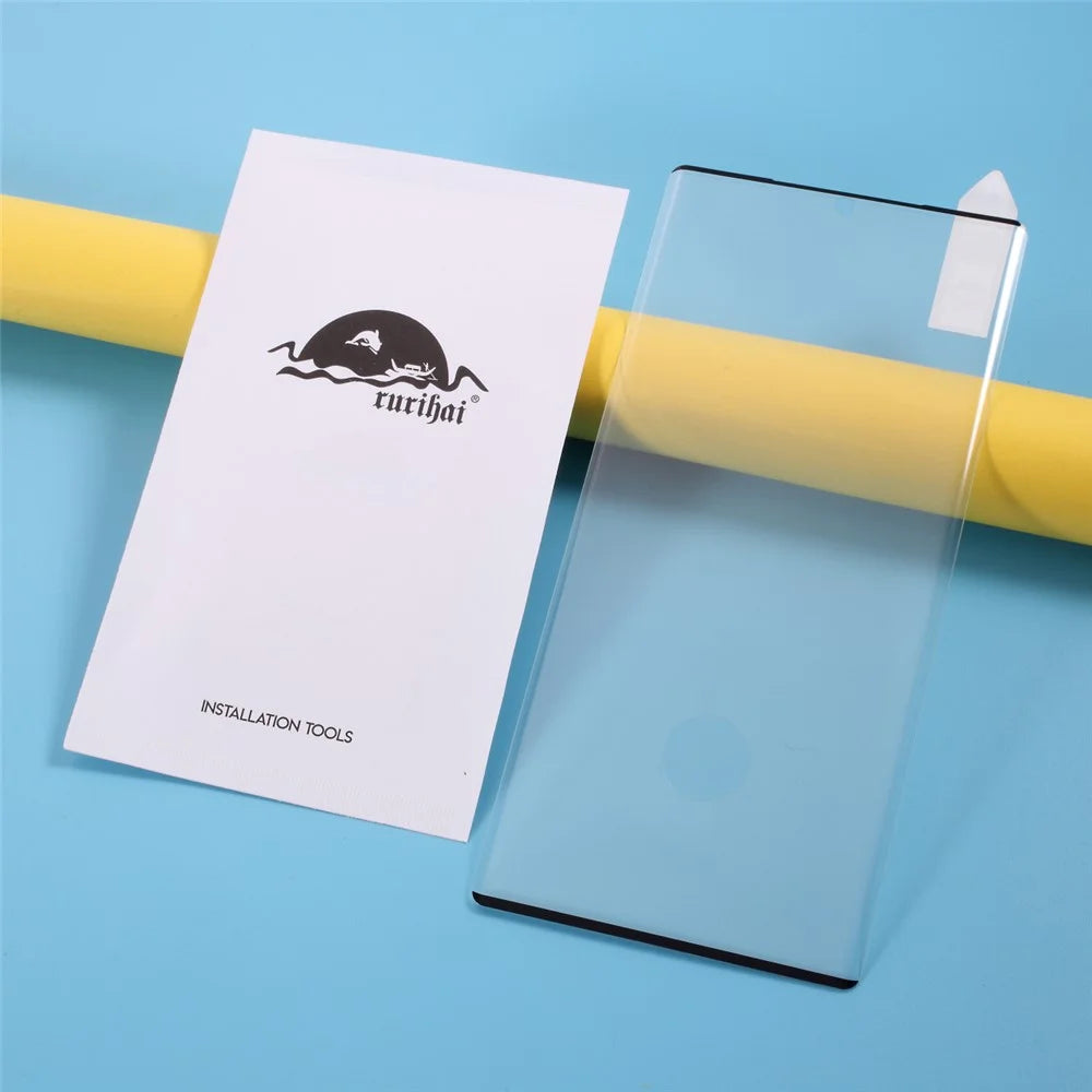 RURIHAI for Samsung Galaxy Note20 Ultra/Note20 Ultra 5G [3D Curved Side Glue ] Tempered Glass Screen Protector Film - 6