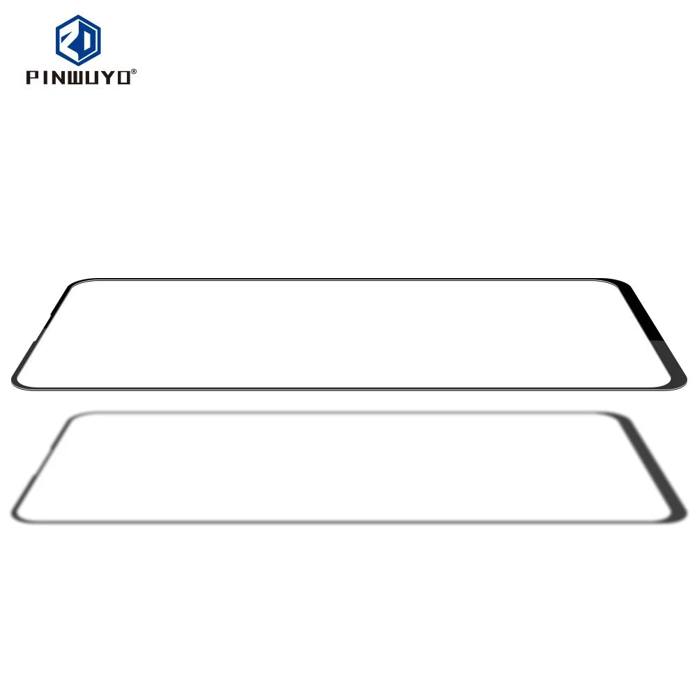 PINWUYO 3D Curved Full Size Anti-explosion Anti-fingerprint Tempered Glass Screen Protector for Realme 6 Pro - 3