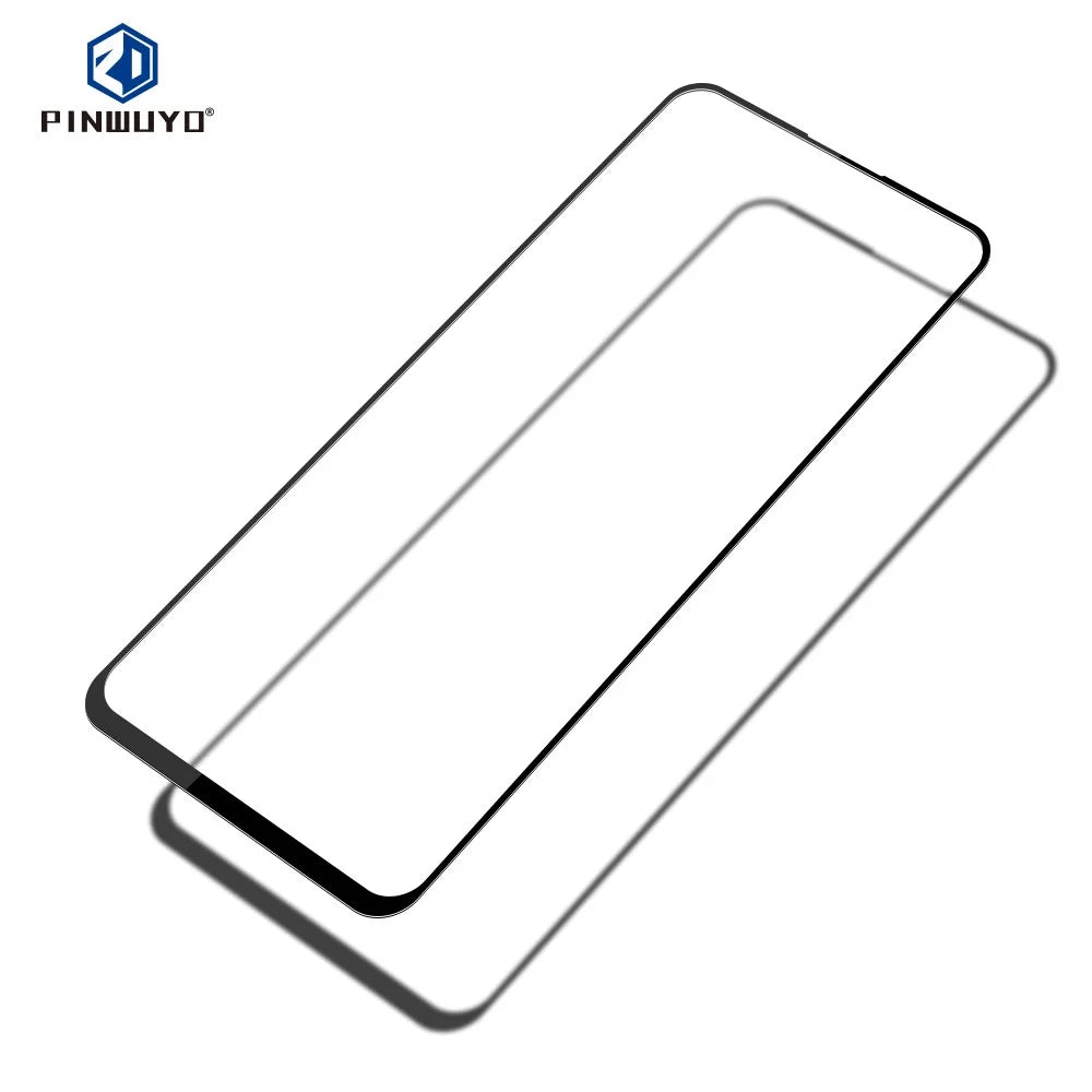 PINWUYO 3D Curved Full Size Anti-explosion Anti-fingerprint Tempered Glass Screen Protector for Realme 6 Pro - 4