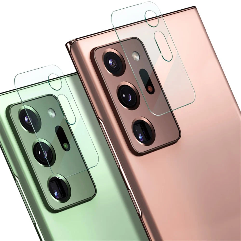 IMAK 2Pcs/Pack Ultra Clear Glass Phone Lens Cover Film for Samsung Galaxy Note20 Ultra 4G/5G - 2
