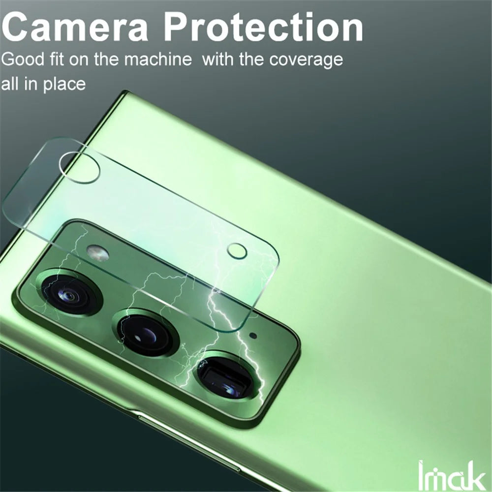 IMAK 2Pcs/Pack Ultra Clear Glass Camera Lens Film for Samsung Galaxy Note20 4G/5G - 6