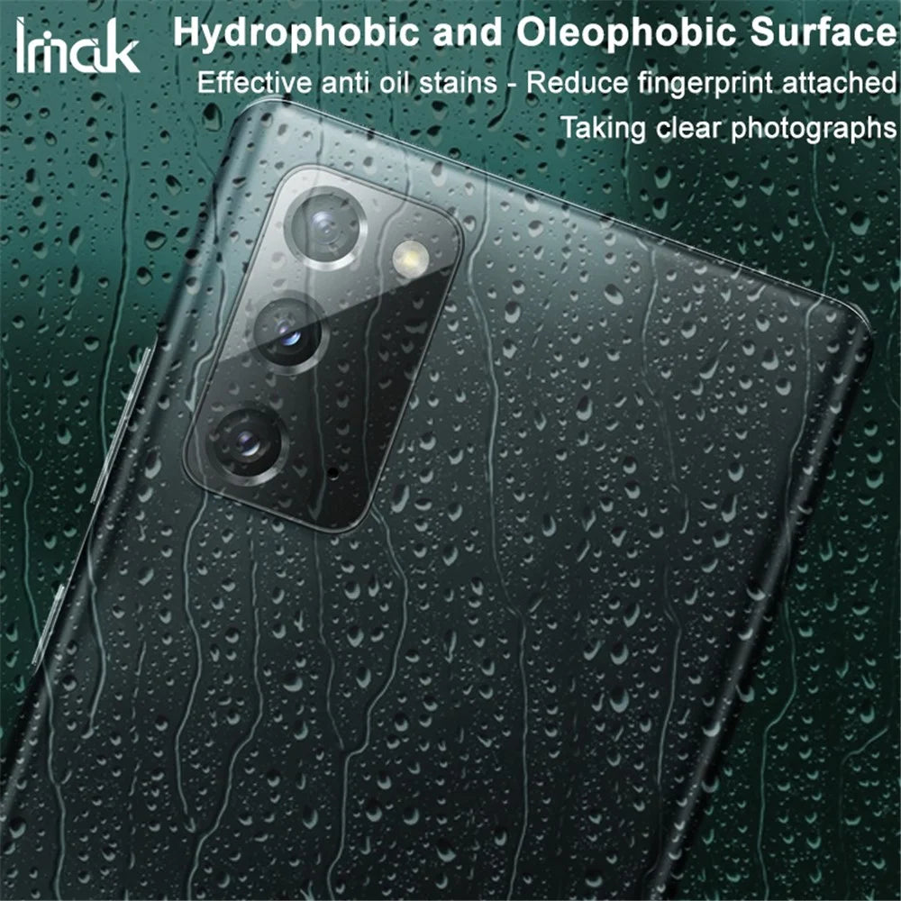 IMAK 2Pcs/Pack Ultra Clear Glass Camera Lens Film for Samsung Galaxy Note20 4G/5G - 7
