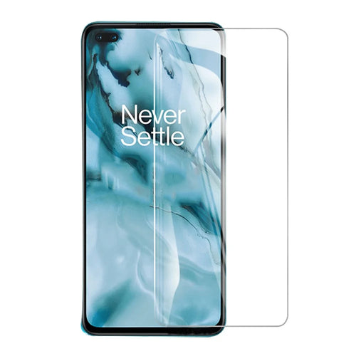 For OnePlus Nord 0.3mm Arc Edge Screen Tempered Glass Protector Film Anti-explosion Screen Film - 1