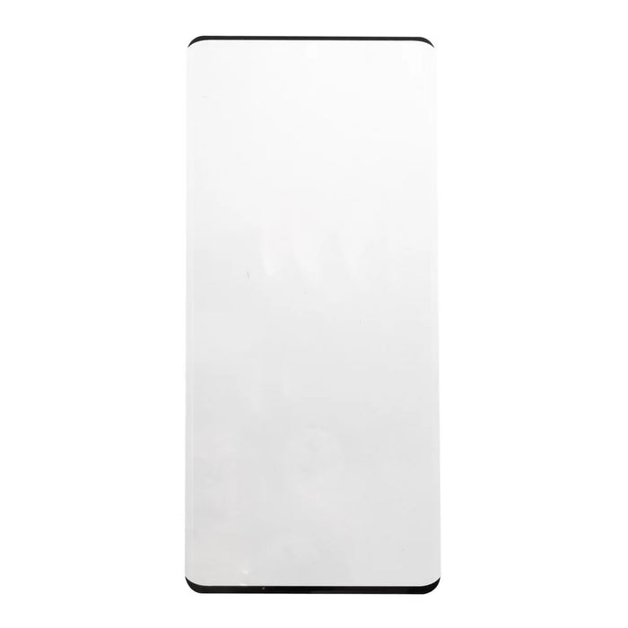 Silk Print Full Size Side Glue Tempered Glass Screen Protector, Support Fingerprint Unlock for Samsung Galaxy Note20 / Note20 5G - Black - 2