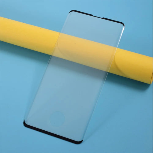 Full Covering Silk Printing Tempered Glass Screen Film Protector [Support Fingerprint Unlock] for Samsung Galaxy S10 - 1