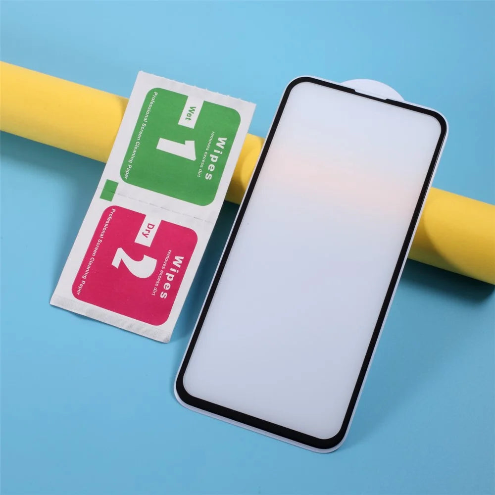 Side Glue Silk Printing Full Screen Tempered Glass Protector [Support Fingerprint Unlock] for Samsung Galaxy S10e - 4