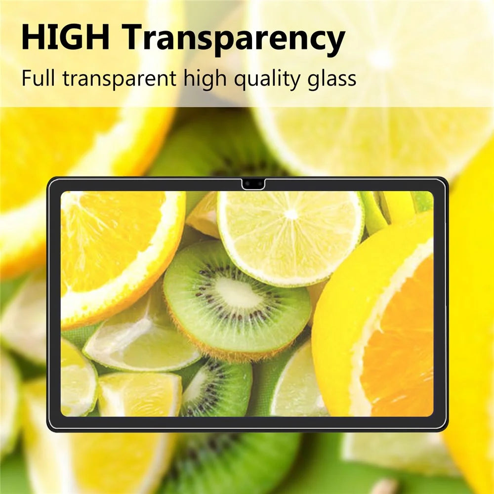 Anti-fingerprint Dust-proof Full Coverage Tempered Glass Screen Protector Film [Straight Edge] for Samsung Galaxy Tab A7 10.4 (2020) / (2022) T500 - 6