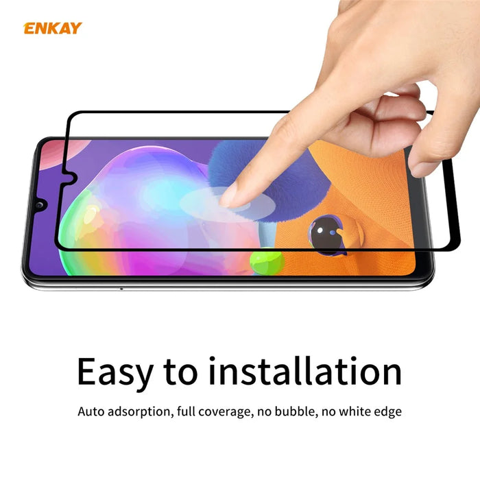 ENKAY HAT PRINCE 0.26mm 9H 2.5D Tempered Glass Screen Protector for Samsung Galaxy A31 - 6