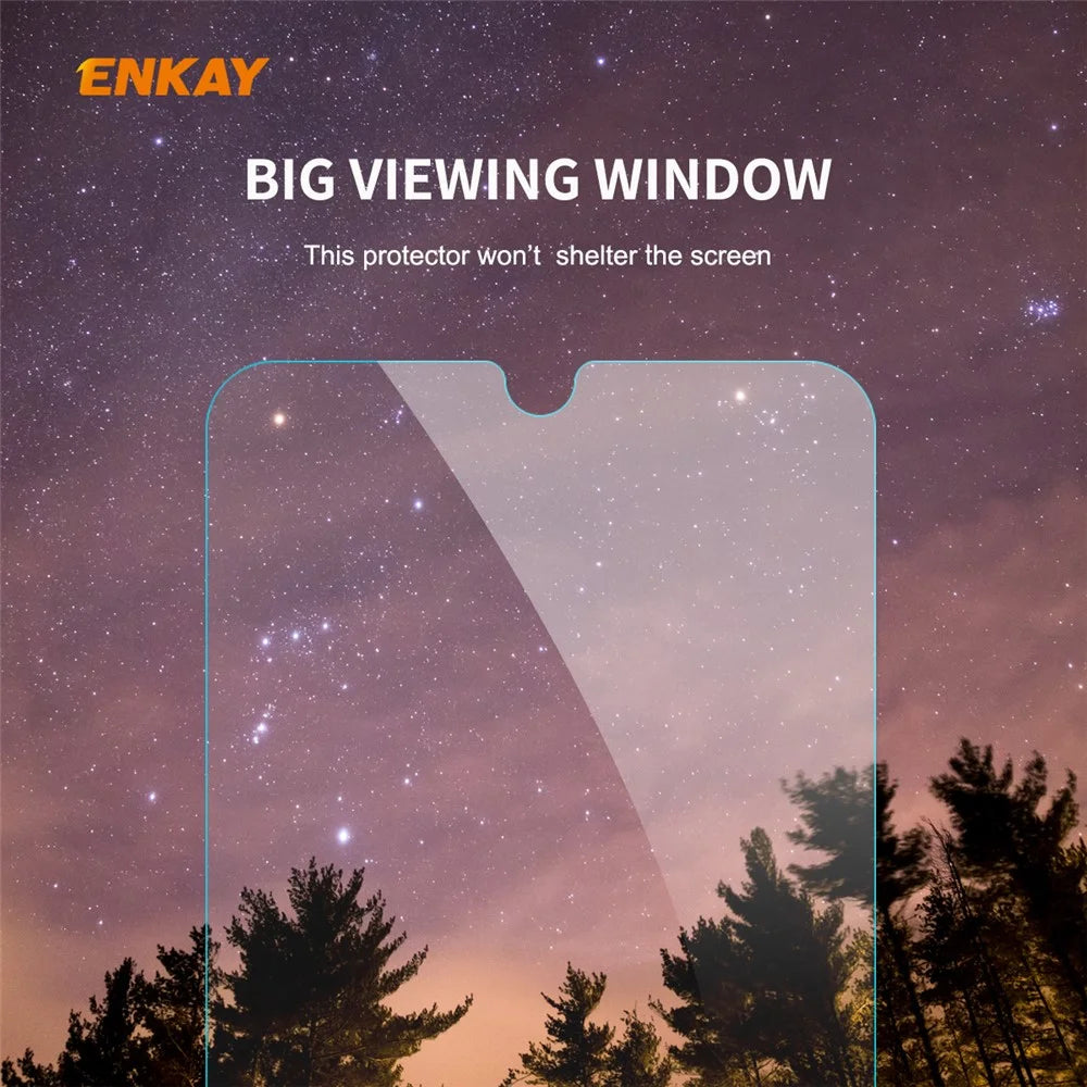 ENKAY HAT PRINCE 0.26mm 9H 2.5D Tempered Glass Screen Protector for Samsung Galaxy M31 / Galaxy M21 - 2