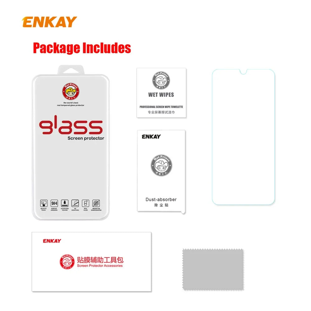 ENKAY HAT PRINCE 0.26mm 9H 2.5D Tempered Glass Screen Protector for Samsung Galaxy M31 / Galaxy M21 - 7
