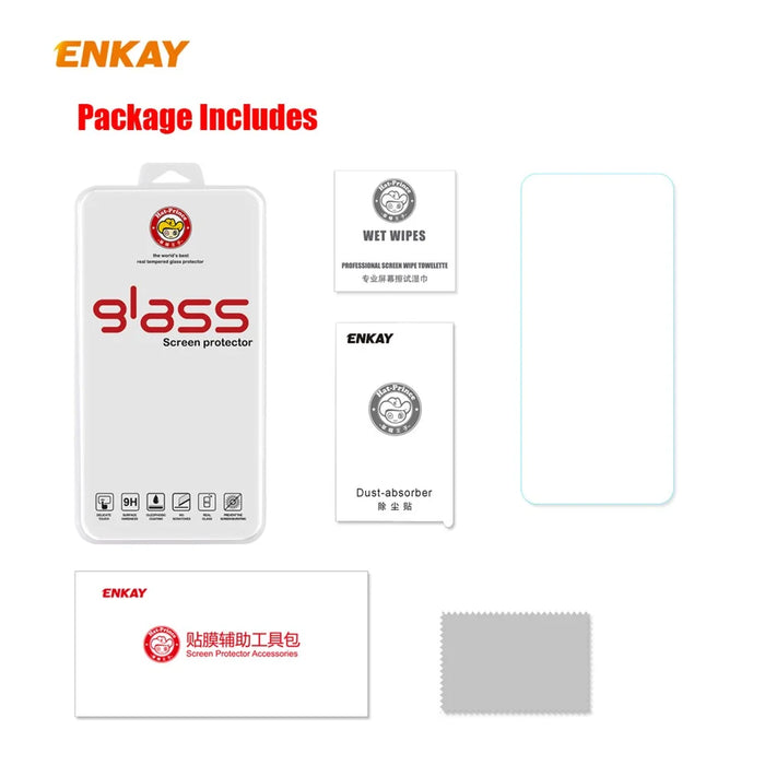 ENKAY HAT PRINCE 9H 0.26mm 2.5D Arc Edge Tempered Glass Screen Protector for Samsung Galaxy A11(EU Version) / M11 - 7