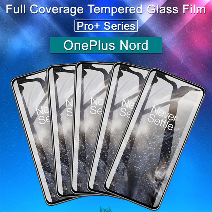 IMAK PRO+ Version Full Size Anti-explosion Tempered Glass Screen Film for OnePlus Nord - 7