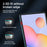 2.5D Arc Edge Full Size Tempered Glass Screen Film for Samsung Galaxy Tab S10+ / S9+ / S7+ / Tab S7 FE / Tab S8+ - 4