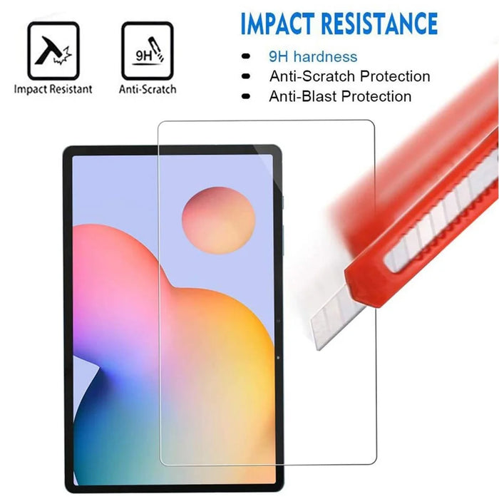 2.5D Arc Edge Full Size Tempered Glass Screen Film for Samsung Galaxy Tab S10+ / S9+ / S7+ / Tab S7 FE / Tab S8+ - 5