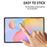 2.5D Arc Edge Full Size Tempered Glass Screen Film for Samsung Galaxy Tab S10+ / S9+ / S7+ / Tab S7 FE / Tab S8+ - 6