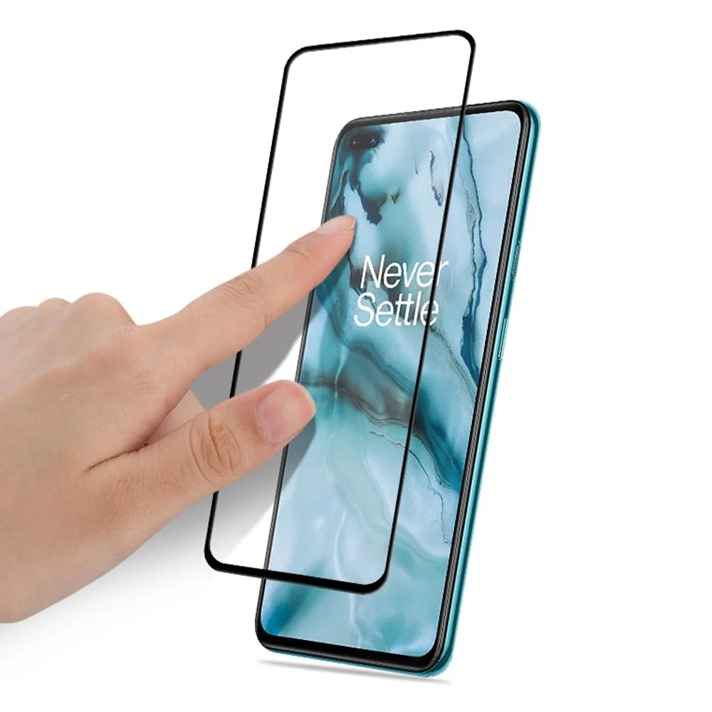 MOCOLO Full Glue Full Cover Silk Printing Tempered Glass Screen Protector for OnePlus Nord / Nord 2 5G / Nord 2T 5G / Nord CE 5G - 3