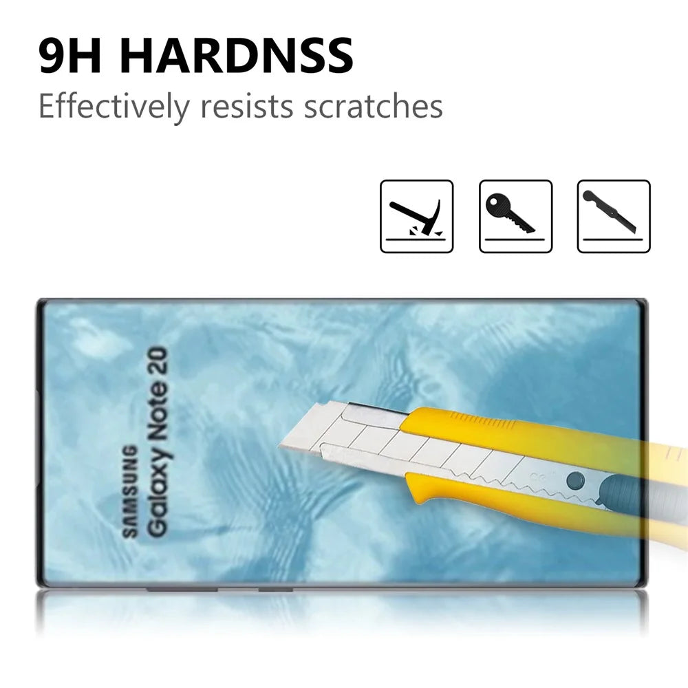 Ultra Clear 3D Tempered Glass Full Screen Guard Film for Samsung Galaxy Note20/Note20 5G - 3