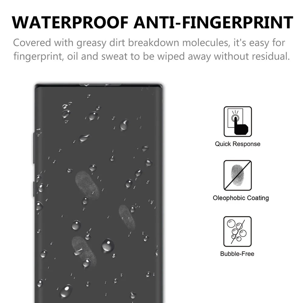 Ultra Clear 3D Tempered Glass Full Screen Guard Film for Samsung Galaxy Note20/Note20 5G - 4